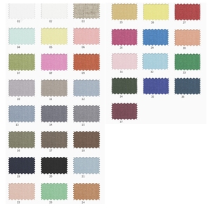 ผ้าลินินแท้ 100% ย้อมสีลูกไม้ ผ้ารามีแท้ สีพื้น เนื้อผ้าบางเบา ระบายอากาศดี เหมาะสำหรับเสื้อผ้าฤดูใบไม้ผลิและฤดูร้อน ผ้าจีนใหม่สำหรับตัดเย็บเสื้อผ้า - Product Image 5