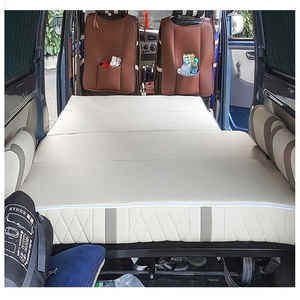 Cama Plegable de Cuero para 2 Personas, Reversible, para Autocaravanas, Furgonetas <span class=keywords><strong>Camper</strong></span>, MPV y Autocaravanas - <span class=keywords><strong>Ford</strong></span> <span class=keywords><strong>Transit</strong></span>, Benz Sprinter - Product Image 4