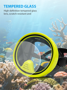 2026 alta calidad nuevo diseño máscara <span class=keywords><strong>de</strong></span> <span class=keywords><strong>buceo</strong></span> lente única válvula <span class=keywords><strong>de</strong></span> <span class=keywords><strong>purga</strong></span> <span class=keywords><strong>de</strong></span> vidrio templado máscara Ovalada para <span class=keywords><strong>buceo</strong></span> pesca submarina - Product Image 4