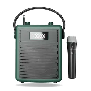 SHIDU H11 30 W Microfone sem fio recarregável alto-falante portátil com fone de ouvido/microfone de mão para professor discurso público