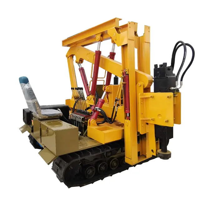 Good Stability Highway Guardrail Pile Driver Price