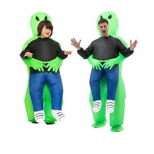 <span class=keywords><strong>Halloween</strong></span> Alien gonflable Costume unisexe fête de Noël Cosplay pour adulte enfants Costume - Product Image 3