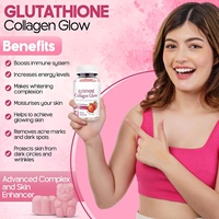 Bonbons gélifiés au collagène Fulife avec vitamine C, zinc, biotine, antioxydant pour la beauté des adultes, éclaircissement de la peau et soutien de la santé cutanée