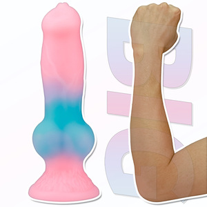 Dildo Géant Réaliste en Silicone pour Femme, Doux et Luminescent, avec Ventouse Puissante et Plug Anal - Product Image 1