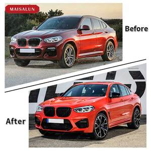 La mejor <span class=keywords><strong>oferta</strong></span> para <span class=keywords><strong>BMW</strong></span> G02 PRE Actualizado a X4M Kit de carrocería de lujo con difusor trasero Parachoques trasero delantero Kit de carrocería de lujo - Product Image 6