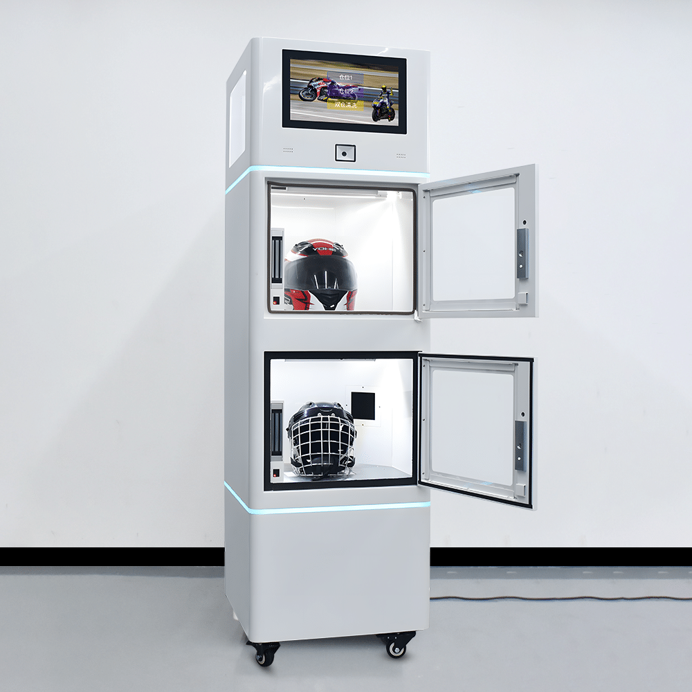 helmet washing vending machine