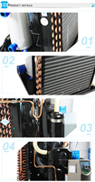 Machine de refroidissement industrielle 12KW pour l'élevage de fruits de mer, réservoir à poissons, compresseur scroll, pompe, marque Jiahe, garantie 1 an, facile à utiliser