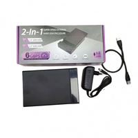 Внешний корпус для жестких дисков и SSD 2-в-1 SATA USB3.0 (2,5 и 3,5 дюйма)