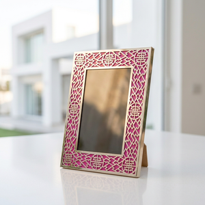Wholesale Latest Stainless Steel Traditional Chinese Cutout Metal Photo <b>Frame</b> for Home Decoration - Product Image 1