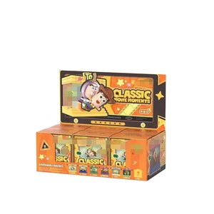 Lot de 6 figurines miniatures de dessins animés 100 % originales, série 5, scènes de films classiques, boîte mystère, ornement de bureau, cadeau pour enfants - Product Image 1