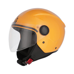 Casco Moto Giallo Bitter Brezza Jet - Product Image 1