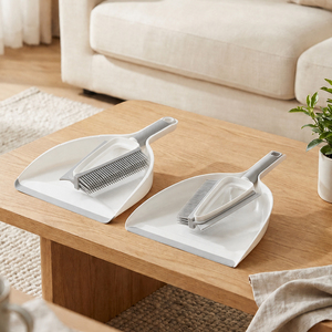 Ensemble balayette et pelle à poussière portables et compactes Cleanhome, anti-rayures, pour le nettoyage <span class=keywords><strong>de</strong></span> la cuisine - Product Image 2