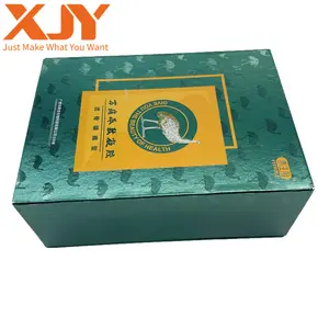 Xjy tùy chỉnh EID mặt hàng quà tặng bao bì logo in tông tùy chỉnh sang trọng hộp đồ trang sức Bộ quà tặng với Ribbon