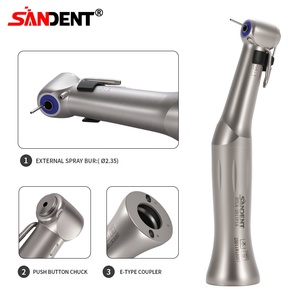 หัวกรอฟันแบบติดตั้งกับเครื่องมือผ่าตัด 20:1 คอนทราแองเกิล ความเร็วต่ำ แบบกดปุ่ม ใช้ได้กับมอเตอร์ผ่าตัด N-S-K สำหรับงานทันตกรรม - Product Image 4