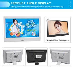 Bảng Hiệu Kỹ Thuật Số Màn Hình Lcd 7 Inch Siêu Mỏng Thiết Bị Đầu Cuối Máy Phát Quảng Cáo Màu Trắng - Product Image 5