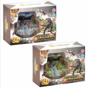 Porte-clés de scène de livre pop-up pliant 3d Créatif Pliant <span class=keywords><strong>Dinosaure</strong></span> Monde Livre Pendentif Bouton Ejection Château Livre Ornement Suspendu - Product Image 5
