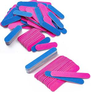 100 Piezas de Limas de Uñas de Doble Cara, Papel de Lija para Decoración de Uñas, Pulido de Puntas de Uñas, Herramienta de Manicura y Pedicura - Product Image 1