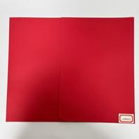 Papier cartonné rouge vif brillant double face A4 pour emballage cadeau, recyclable, taille personnalisée, papier cartonné découpé à la main, emballage de boîte cadeau