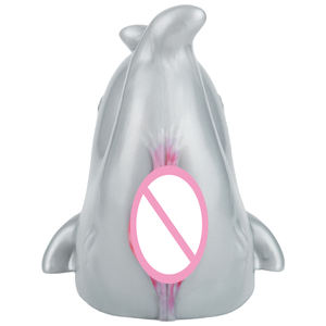 Cadeaux de la Saint-Valentin <span class=keywords><strong>Elfe</strong></span> des mers profondes en forme de dauphin Masturbateur masculin érotique en silicone Sex Toy Adult Game Flirting <span class=keywords><strong>Sexy</strong></span> Toy pour homme - Product Image 4