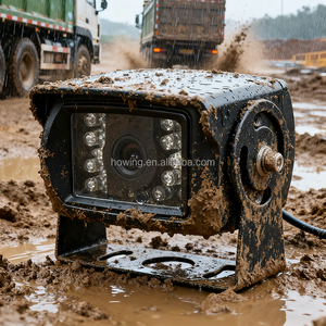 Caméra de recul pour camion avec connecteur aviation, étanche IP68, 9V-36V, vision nocturne, grand angle, antichoc, pour remorque - Product Image 3