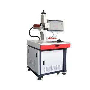 BJJCZ EZCAD 3 deep engraving 2.5d 100 watt fiber laser marking machine for stainless metal cutting marking