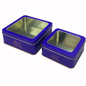 <span class=keywords><strong>Petite</strong></span> boîte carrée <span class=keywords><strong>en</strong></span> métal, emballage alimentaire, boîte <span class=keywords><strong>en</strong></span> fer-blanc, emballage de thé personnalisé, boîte <span class=keywords><strong>en</strong></span> fer-blanc, pour les collations - Product Image 5