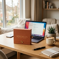 Boîte cadeau en carton de luxe portable personnalisée, matériaux recyclés, doublure en éponge, fermeture magnétique, 9 compartiments, faite à la main