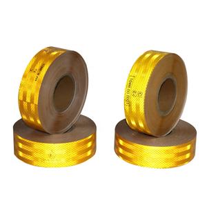 Cinta Reflectante Amarilla de Alta Calidad CE 104R, Cinta Reflectante Autoadhesiva para Automóviles, Adhesivo Reflectante para Remolques - Product Image 6