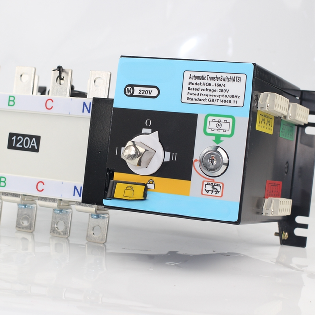 4p 400a Automatic Transfer Switching (Generator System Change Over Switch