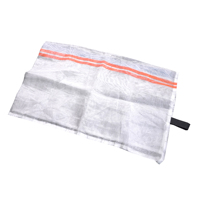 100% kantung palem tanggal plastik HDPE baru 90X110cm tas jaring Putih Hitam UV diperlakukan untuk pengiriman paket makanan 160g/buah pasar Israel