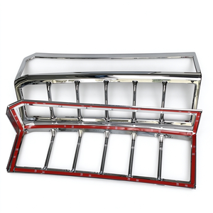 ฝาครอบไฟท้ายโครเมียม ABS สำหรับ Hummer H3 2006-2010 กรอบไฟกันชนหลัง อุปกรณ์ตกแต่งรถยนต์ (1 คู่) - Product Image 3