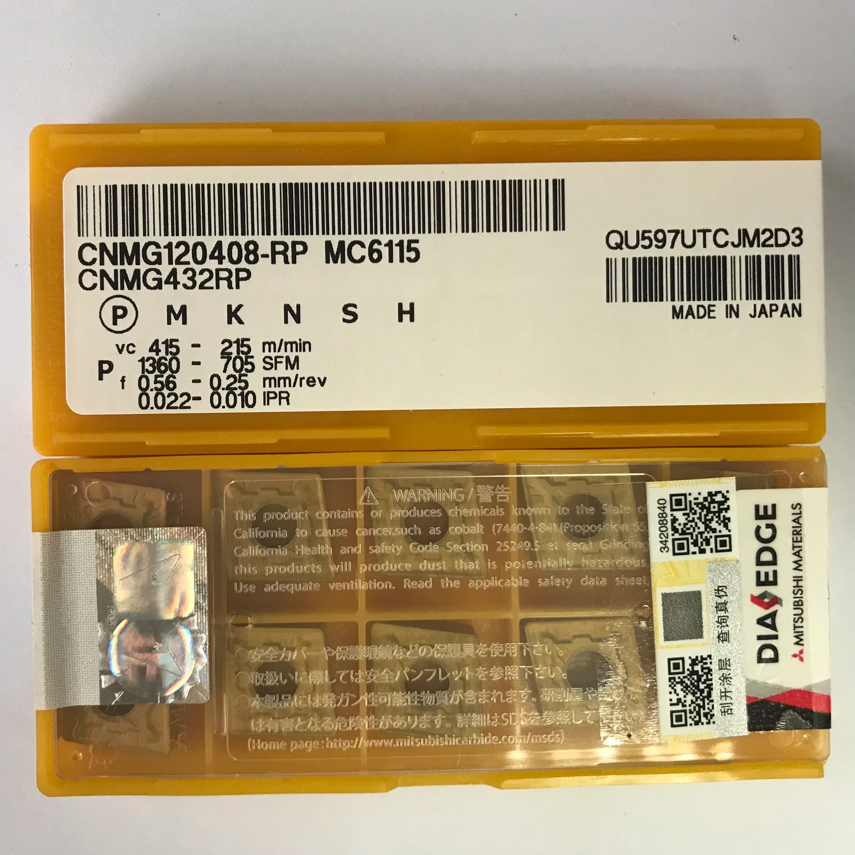 CNMG120408-RP MC6115 MC6015 MC6025 MC6035 MC6125 UE6105