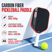 Yüksek Mukavemetli Karbon Fiber Pickleball Raketi Hafif Ağırlıkta Toptan Satış İçin