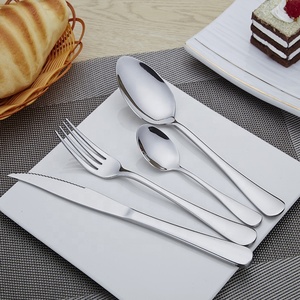 Tableware Stainless Steel Cutlery Set Western Food Tableware Luxury Fork Teaspoon Knife Cutlery Set - Product Image 4