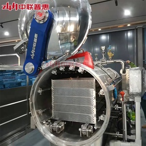 Nouvel autoclave stérilisateur à pulvérisation d'eau en acier inoxydable 304 ZLPH, contrôlé par PLC, haute précision, pour nids d'oiseaux/consignes marines - Product Image 2
