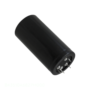 Original <b>CAP</b> ALUM 820UF 20% 500V <b>SNAP</b> TH B43510A6827M000 Through Hole 820 uF Capacitor - Product Image 1