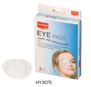 Eye Pad Einweg-Vlies-Augenklappen aus Baumwolle