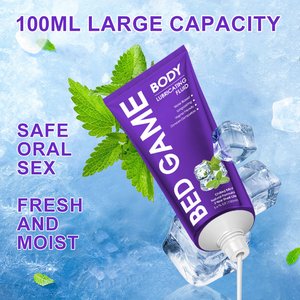 Lubrifiant à la menthe poivrée 100 ml - Lubrifiant rafraîchissant et apaisant pour les massages et les relations intimes, facilement lavable et non collant. - Product Image 4