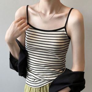 NY Nouveau <span class=keywords><strong>haut</strong></span> <span class=keywords><strong>bandeau</strong></span> rayé polyvalent, coupe ajustée et flatteuse - Product Image 3