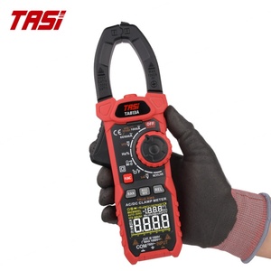 TASI TA813B+ Multifunction 1000V <b>Clamp</b> <b>Meter</b>-Measures DC Current AC/DC Voltage Resistance Digital Display 1000A AC Current - Product Image 1