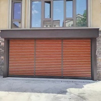 Porte en spirale en aluminium matérielle dure à grande vitesse isolée rapide de volet roulant de rouleau de fermeture rapide