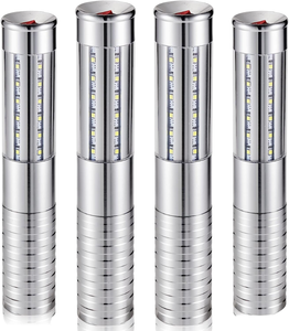 Luces LED <span class=keywords><strong>GreenLux</strong></span> con Batería Recargable DC, Carcasa Plateada, Luces Decorativas para Botellas, para DJ, KTV, Discotecas - Product Image 1