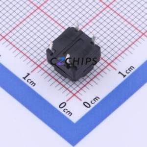 TS-1012-A7B3-D2 Tactile Switch Through hole Component (THT)-4P,8x8mm Switch Single Pole Single Throw Round Button 2.5N 8mm - Product Image 2