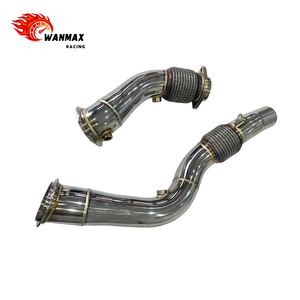 Tubo de <span class=keywords><strong>escape</strong></span> de acero inoxidable 304 pulido de rendimiento para <span class=keywords><strong>BMW</strong></span> F80 M3 F82 <span class=keywords><strong>M4</strong></span> F8X S55, tubos de <span class=keywords><strong>escape</strong></span> de prueba - Product Image 3