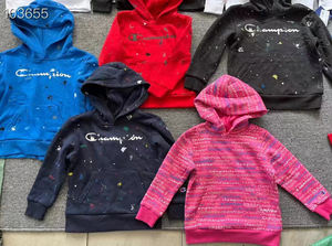 봄 시즌 신생아 오버런 및 잉여 재고를위한 도매 브랜드 면 긴 소매 아기 재킷 - Product Image 5