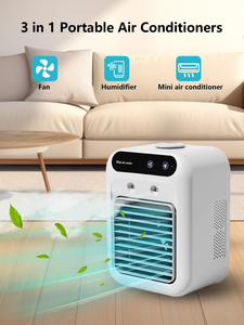 Climatiseur portable, mini humidificateur, ventilateur avec fonction de refroidissement, parfait pour le bureau et la maison, gardez votre maison au frais - Product Image 4