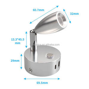 <span class=keywords><strong>12V</strong></span> RV USB Type-C Đèn đọc sách <span class=keywords><strong>Led</strong></span> nội thất tại chỗ đọc ánh sáng Camper van Caravan <span class=keywords><strong>LED</strong></span> Tường <span class=keywords><strong>12V</strong></span> đọc ánh sáng - Product Image 5