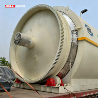 Réacteur de pyrolyse par craquage à haut rendement pour transformer les pneus usagés, les plastiques, les déchets solides municipaux (MSW), les boues pétrolières en huile combustible, capacité 10-50 kg