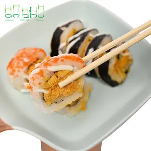 2023 New customized logo disposable bamboo chopsticks packaging chinese sushi chopsticks set