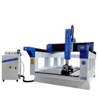 ไม้เครื่อง Cnc 4แกน5แกนโฟม Eps มิลลิ่ง Cnc ไม้เราเตอร์1325ที่มีฝุ่นปกคลุม